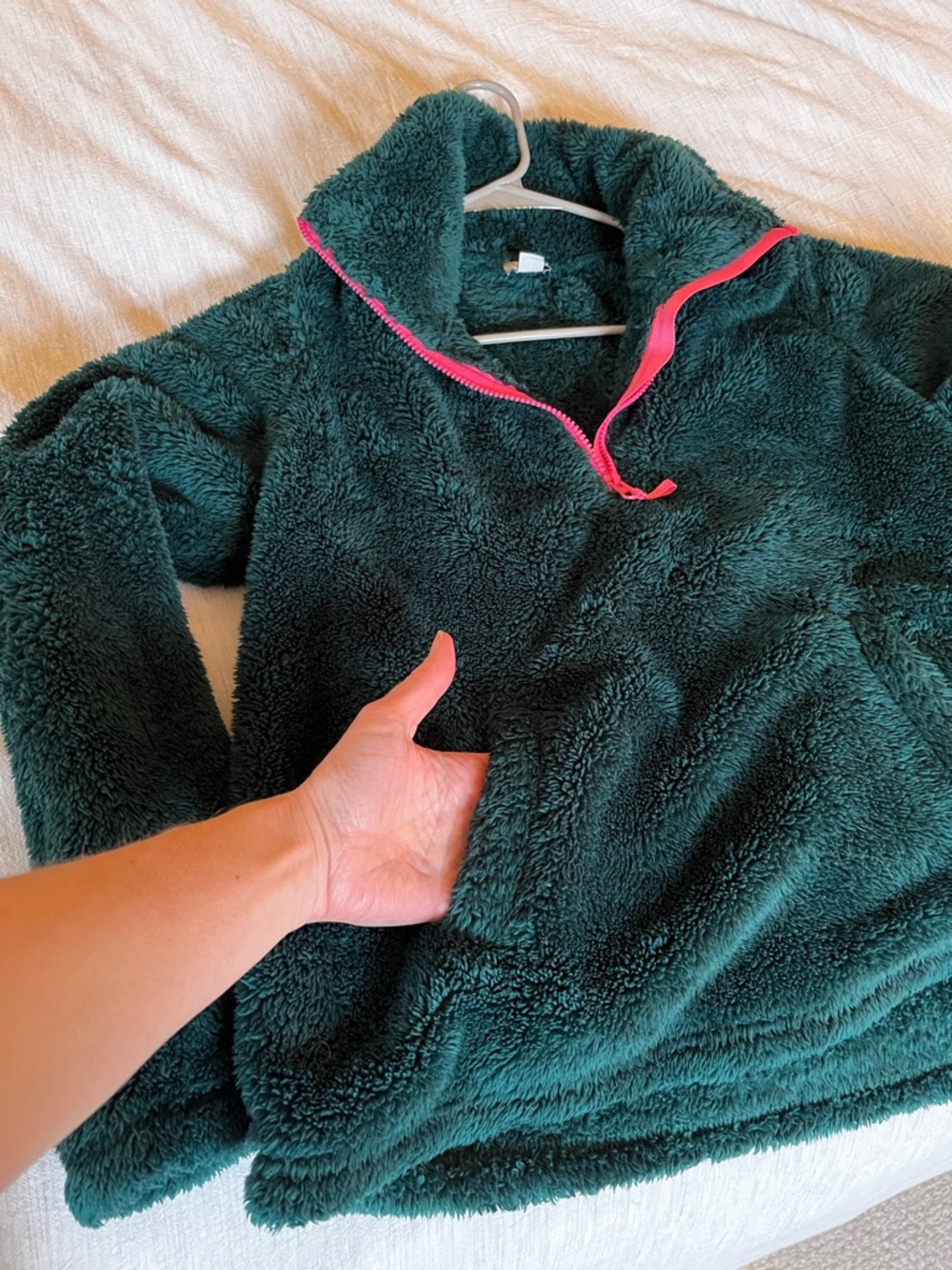 Plush J Crew Quarter-Zip Pullover